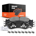 Set of 4 Front Ceramic Brake Pads for Ford Expedition Lincoln Navigator (2007–2009)