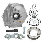 Rear Brake Backing Plate w/Shoes Arm Rocker Cam Kit for Honda Rancher 420 (2014–2024)