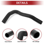 Radiator Hose for Honda CR-V 2.4L (2002–2006) No. 19501PNB000 Rubber Black