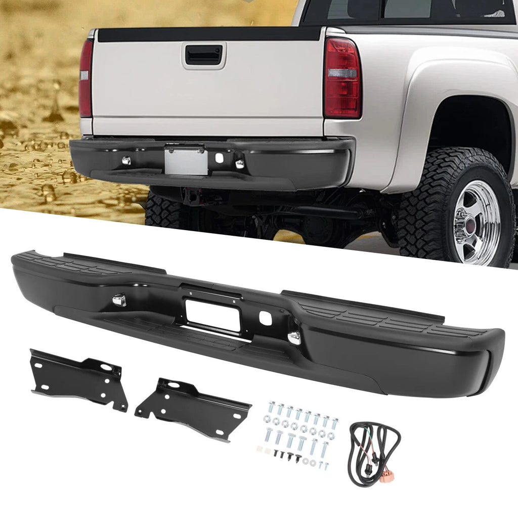 Rear Bumper Assembly for Chevrolet Silverado GMC Sierra 2500HD/3500HD (1999–2007)