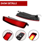 Red LED Rear Side Marker Signal Lights for VW Beetle (2006–2010)