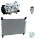 AC Compressor Kit w Condenser Replacement for Lexus RX350 (2019–2022)