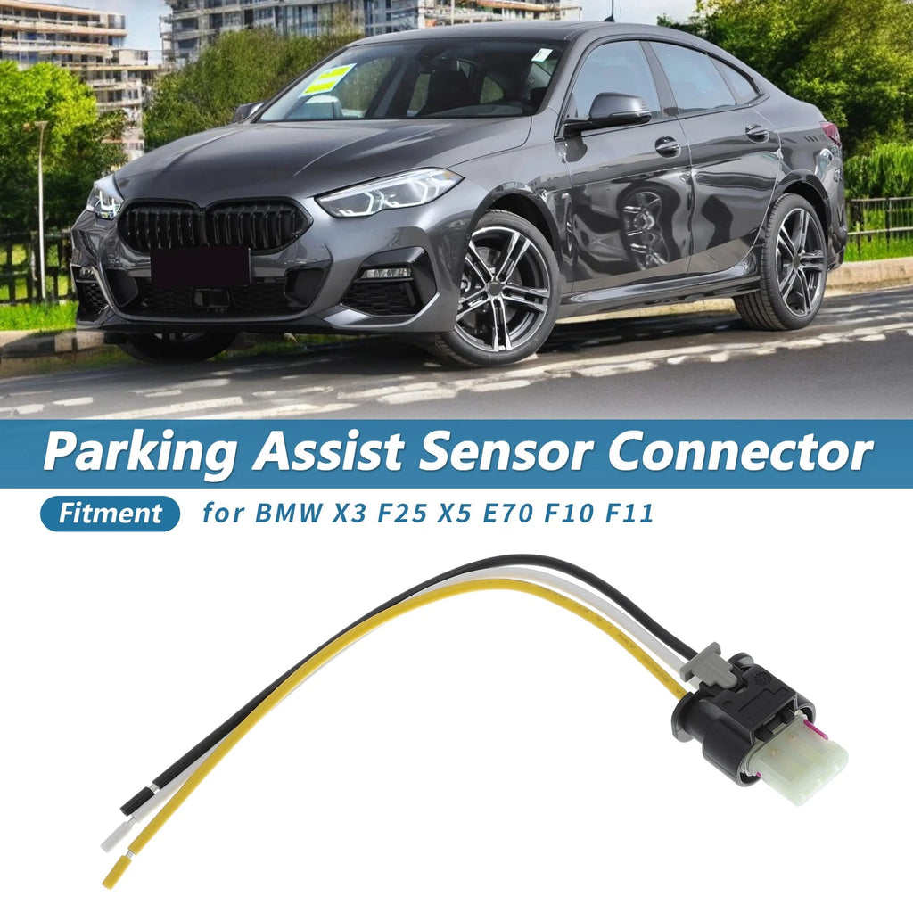 Parking Assist Sensor Connector for BMW X3 F25 X5 E70 F10 F11 (2009–2017)