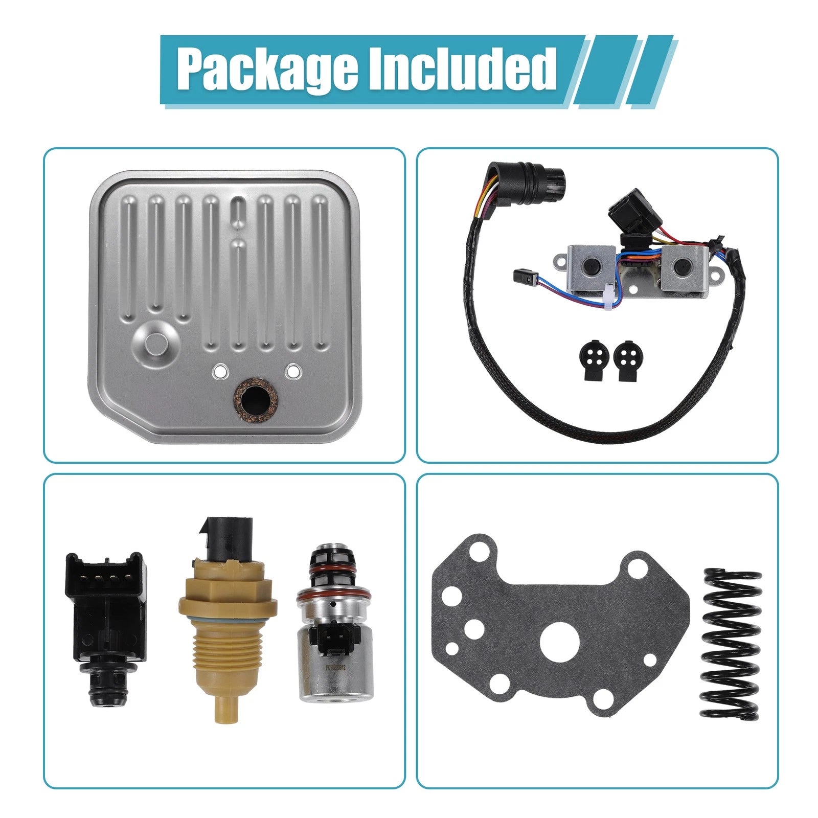 Set of 1 Car Transmission Filter Kit for Dodge Dakota (2000–2003) No. 4886333AA