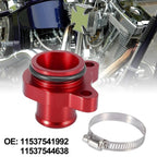 Water Hose Fitting Replacement Set Red for BMW 325i 335i 525i