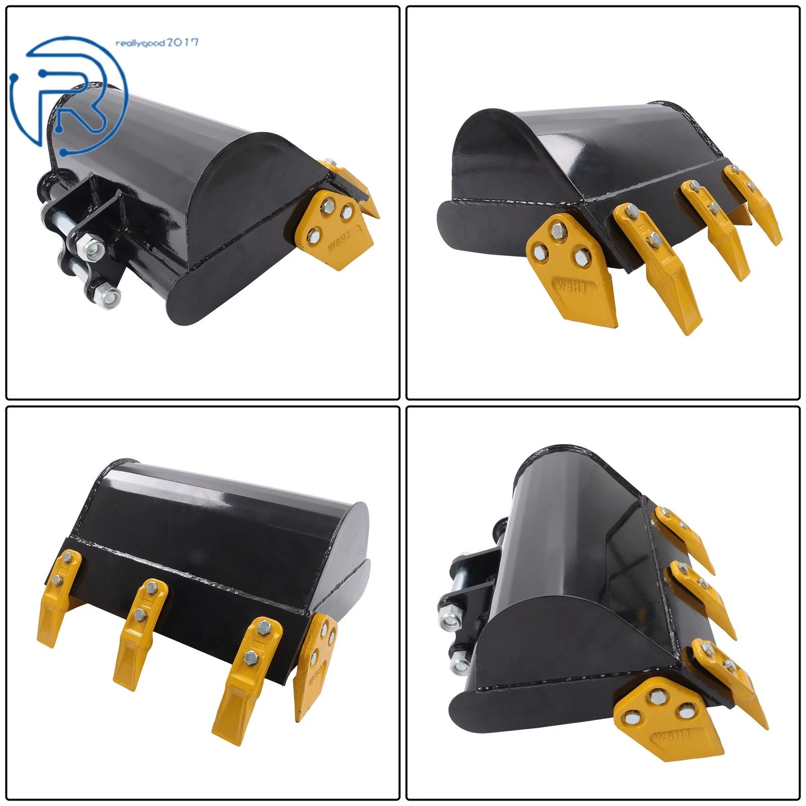 500mm Bucket with Teeth for 1-2 Tons Mini Excavator