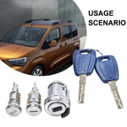 Ignition Lock Set for Fiat and Vauxhall