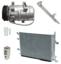 A/C Compressor Kit with Condenser for Volvo XC70 2.5L Turbo (2007–2013)