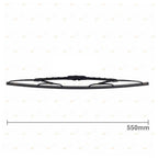Front Pair Windscreen Wiper Blades for Chrysler 300C (2005-2019)