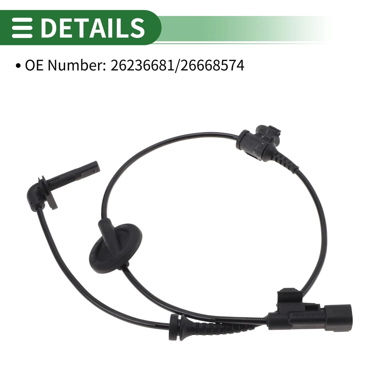 ABS Wheel Speed Sensor No. 26236681 for Buick Cavalier (1995–2005) Front Right