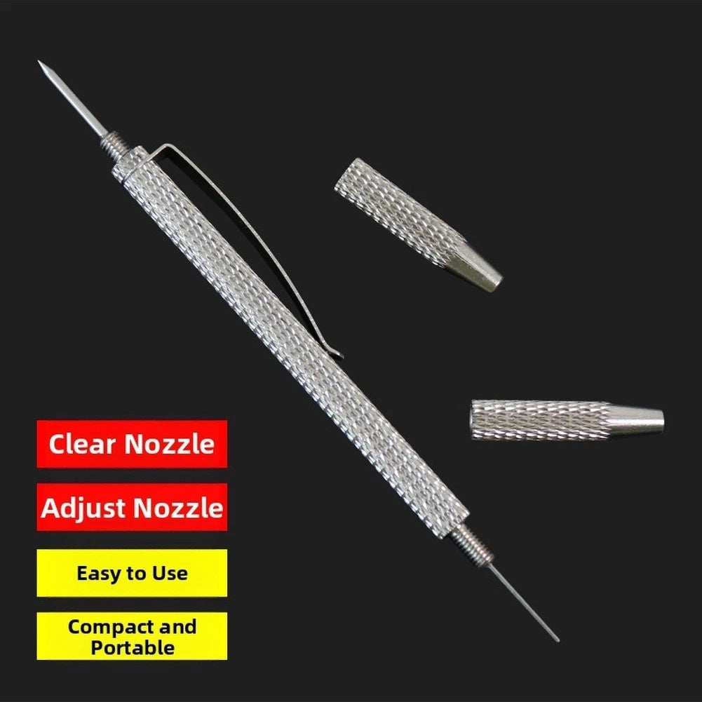 2X Windshield Washer Nozzle Cleaner & Adjustment Tool for Cars