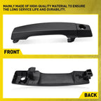 Front Left Exterior Door Handle for Nissan Titan (2004–2015) Black