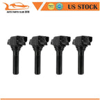 Set of 4 Ignition Coils for Subaru Legacy Outback (2020–2024) Ascent (2019–2023) H4 2.4L