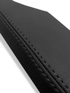 2X Front Armrest Door Panel Leather for Honda Odyssey (2005–2010) Black