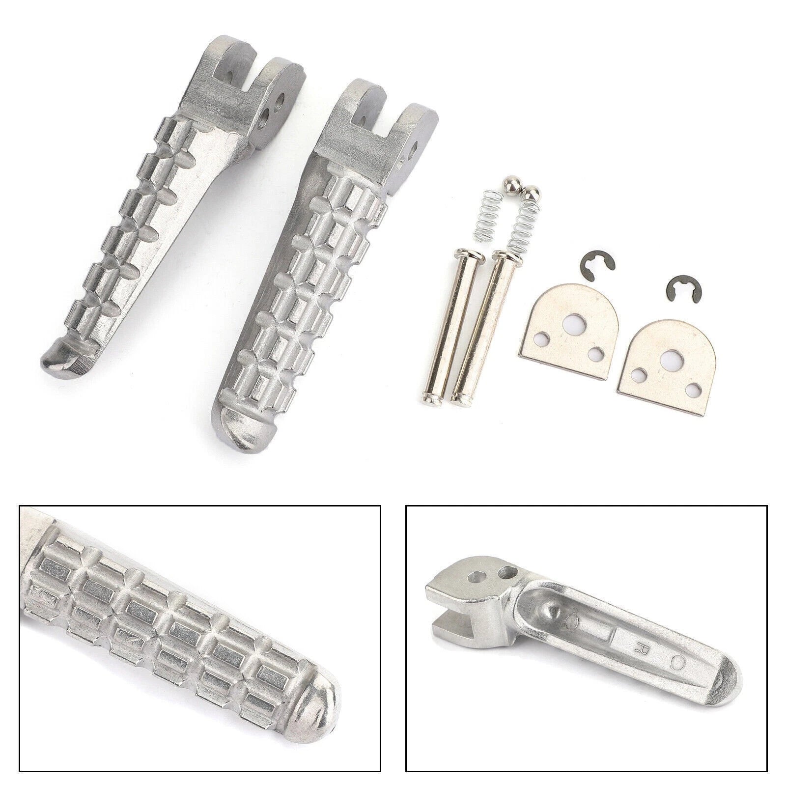 Rear Footrests Foot Pegs for Ducati Monster 620 796 1100, Scrambler Icon