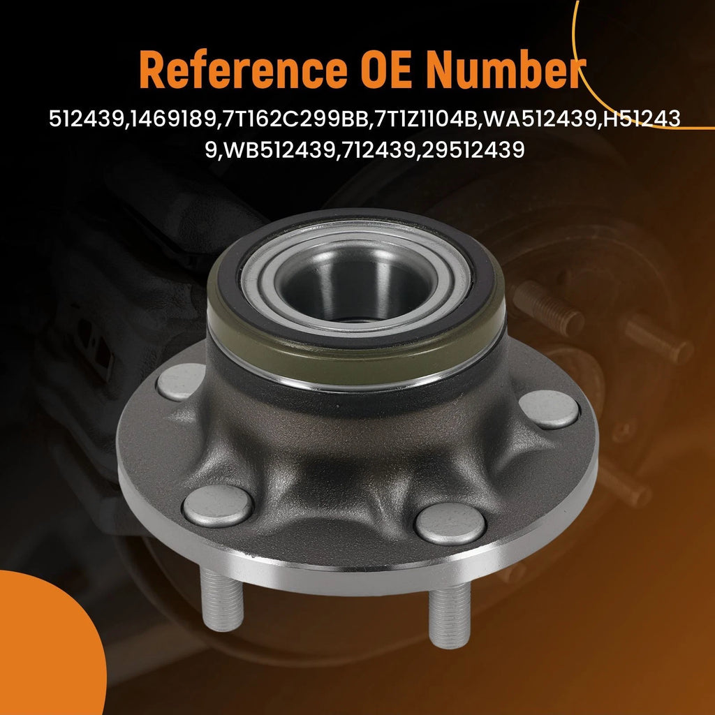 Rear Wheel Hub Assembly for Ford Transit Connect (2010–2013) WB512439 5 Stud