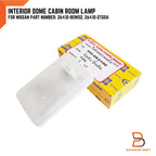 Dome Cabin Light Lamp for Nissan Navara D21 D22 (1997-2015)