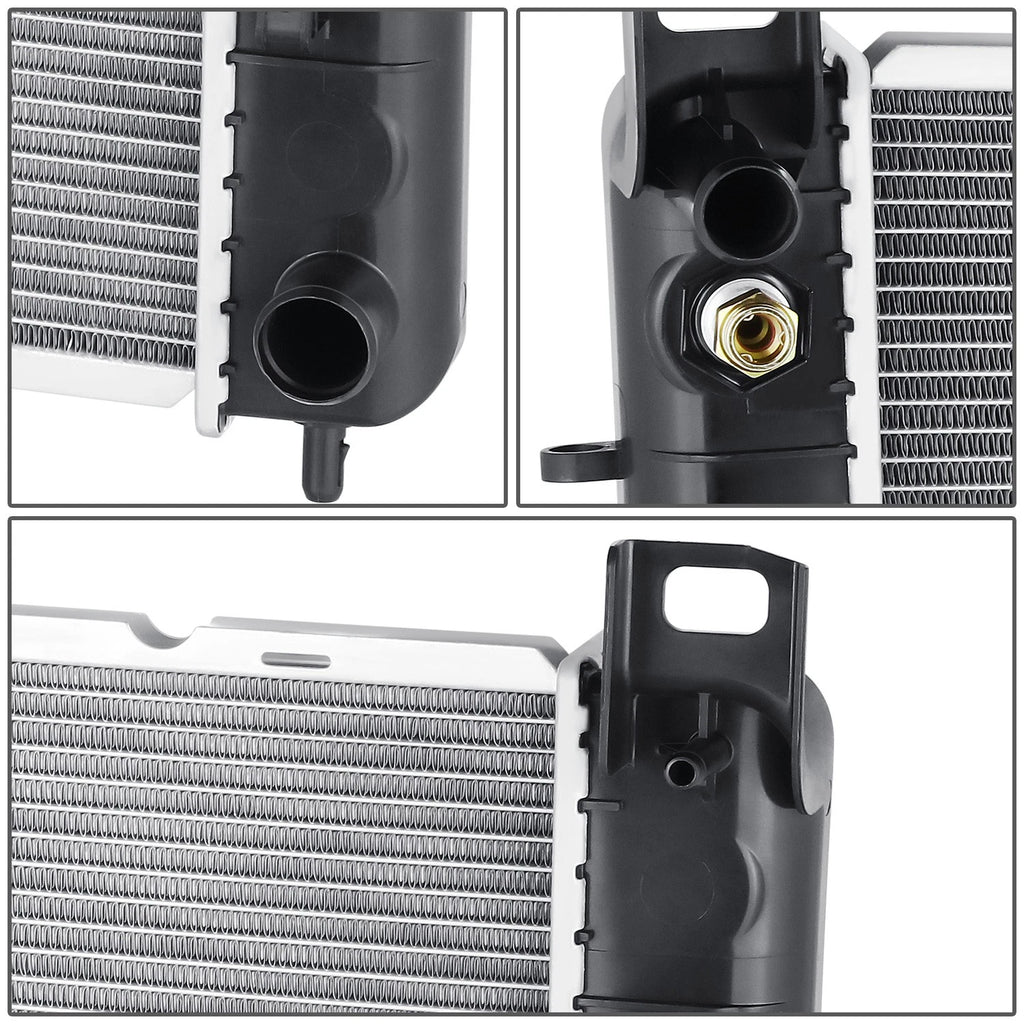 Aluminum Core Radiator for Silverado Sierra 1500/2500/3500 (1999–2007) DPI 2371