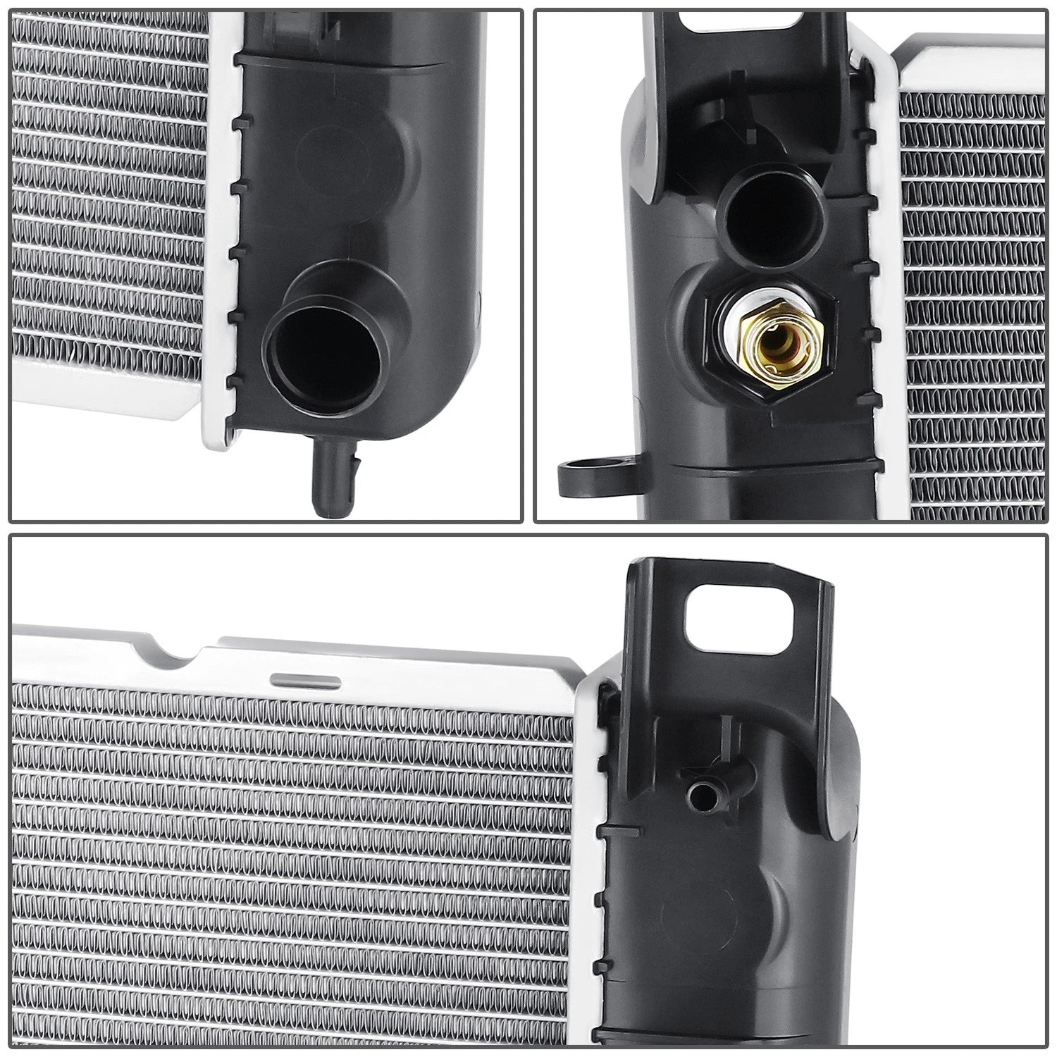 Aluminum Core Radiator for Silverado Sierra 1500/2500/3500 (1999–2007) DPI 2371