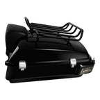 Chopped Trunk Backrest Luggage Rack Light for Harley Touring (2014-2025)
