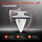 50x 11mm Nylon Door Panel & Rocker Moulding Retainer Clips for Toyota
