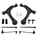 10x Front Lower Control Arms Sway Bars Tie Rod Ends for Honda Odyssey (2011–2017)