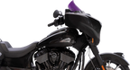 Klock Werks Kolor Flare Windshield 10" for Harley Davidson (2014–2023) - Purple KWW-04-0641