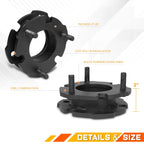2" Leveling Lift Spacers for Chevy Colorado/GMC Canyon (2015–2022)