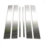 Chrome Pillar Post Covers 6 Piece Replacement for Lexus GX (2010–2016)