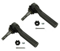 Set of 2 Outer Steering Tie Rod Ends for Cadillac Chevrolet GMC Yukon
