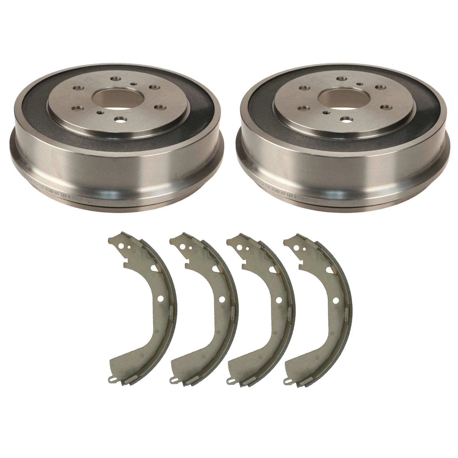 ACDelco Gold Rear Brake Kit 296mm Drums Shoes for Silverado Sierra (2008)