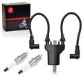 Ignition Coil & Spark Plug for EZGO Marathon Medalist TXT (1994-2008)