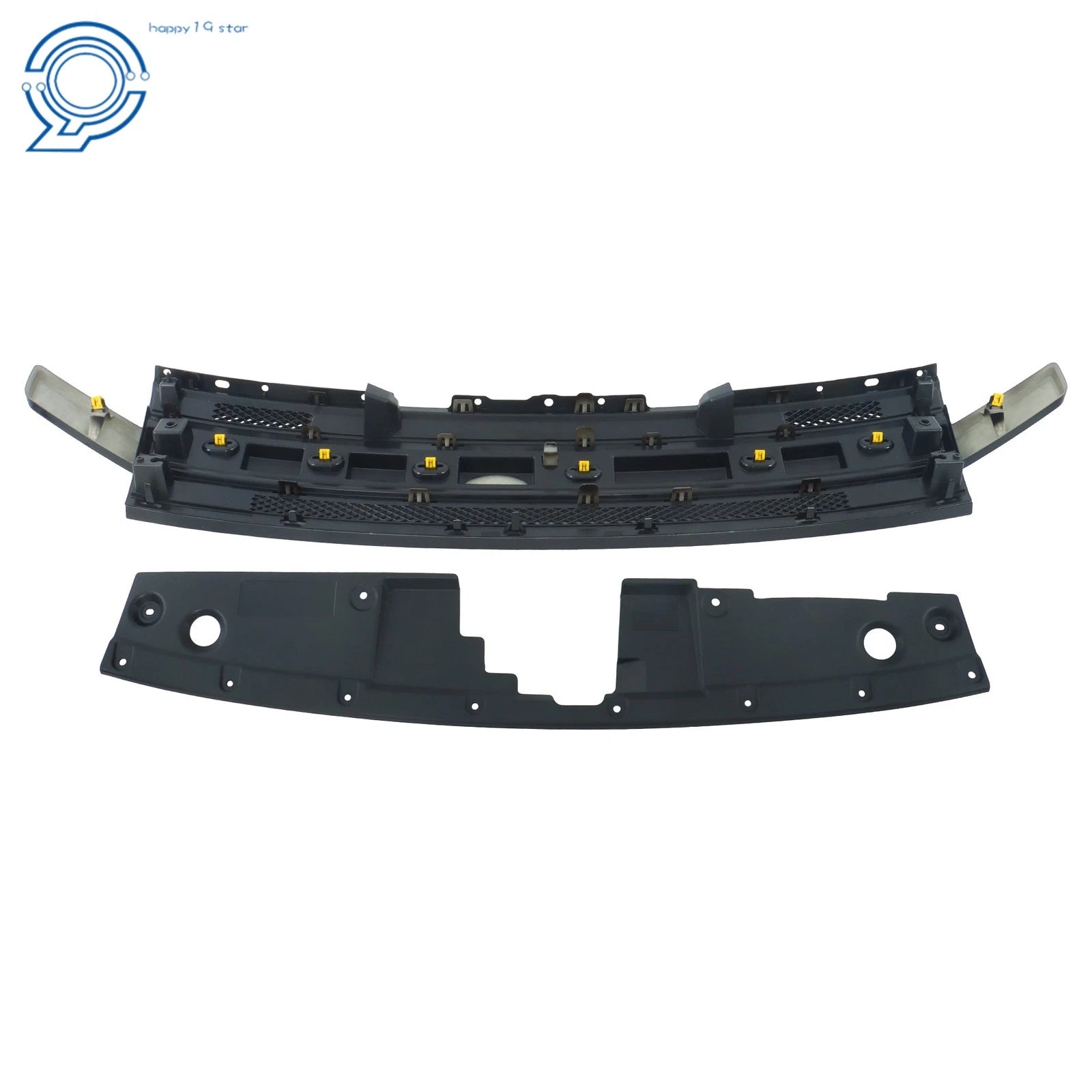 Front Upper Grille Assembly Gloss Black for Ford Flex (2013-2019)