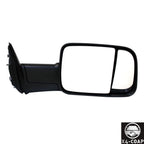 Front Right Passenger Side Door Mirror for Ram Dodge 1500 (2002–2008) 150025003500 55372072AE