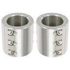Set of 2 Roll Cage Mounts Split Collar Tube Clamps for Universal Fit