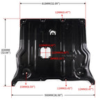 Carbon Fiber Skid Plate & Engine Guard for Tesla Model 3/Y (2017–2024)