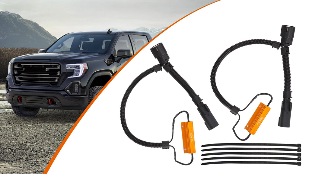 P-N-P LED Tail Light Conversion Pigtail Harness for Silverado Sierra (2019–2024)