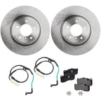 Front Brake Disc Rotors and Pads Kit for BMW 135i (2008–2009)