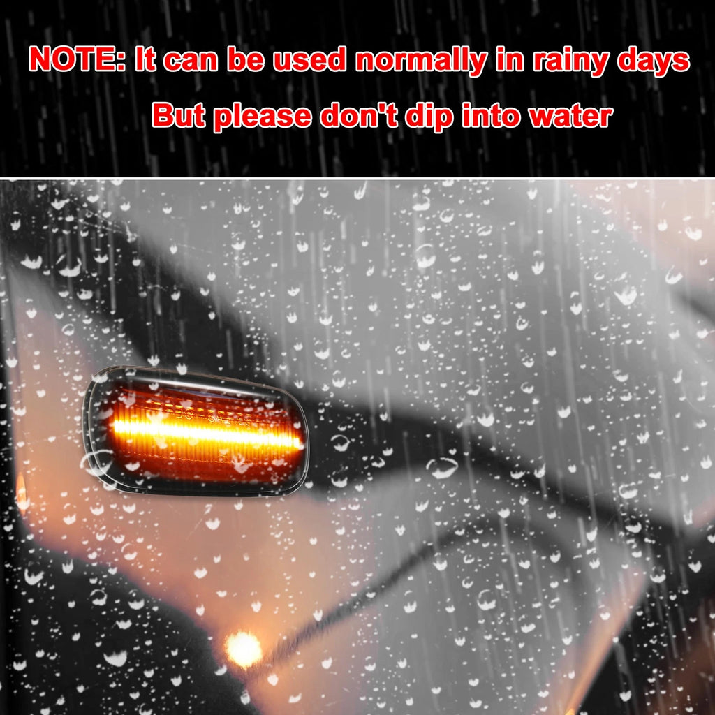 2X Side Marker Turn Signal Light for BMW X3 E83 (2003–2011)
