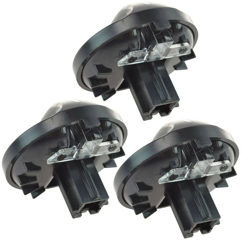 Set of 3 Control Knobs for Toyota Tundra (2000–2006)