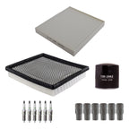 Tune Up Kit with NGK 6 Spark Plugs & Boots for Dodge Avenger Sebring (2008–2010)