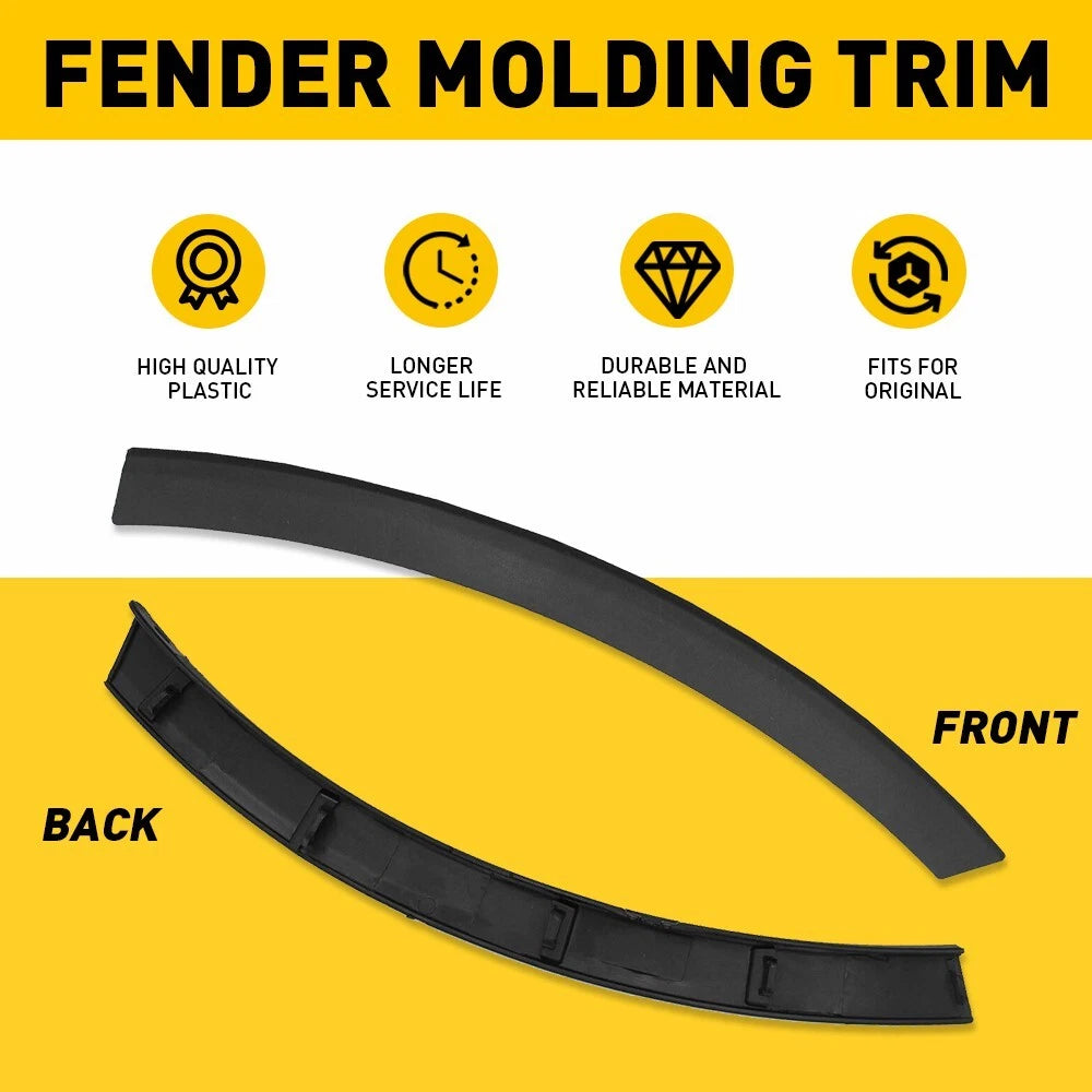 Bumper End Cap Fender Molding Trim for Toyota RAV4 (2013â2015)