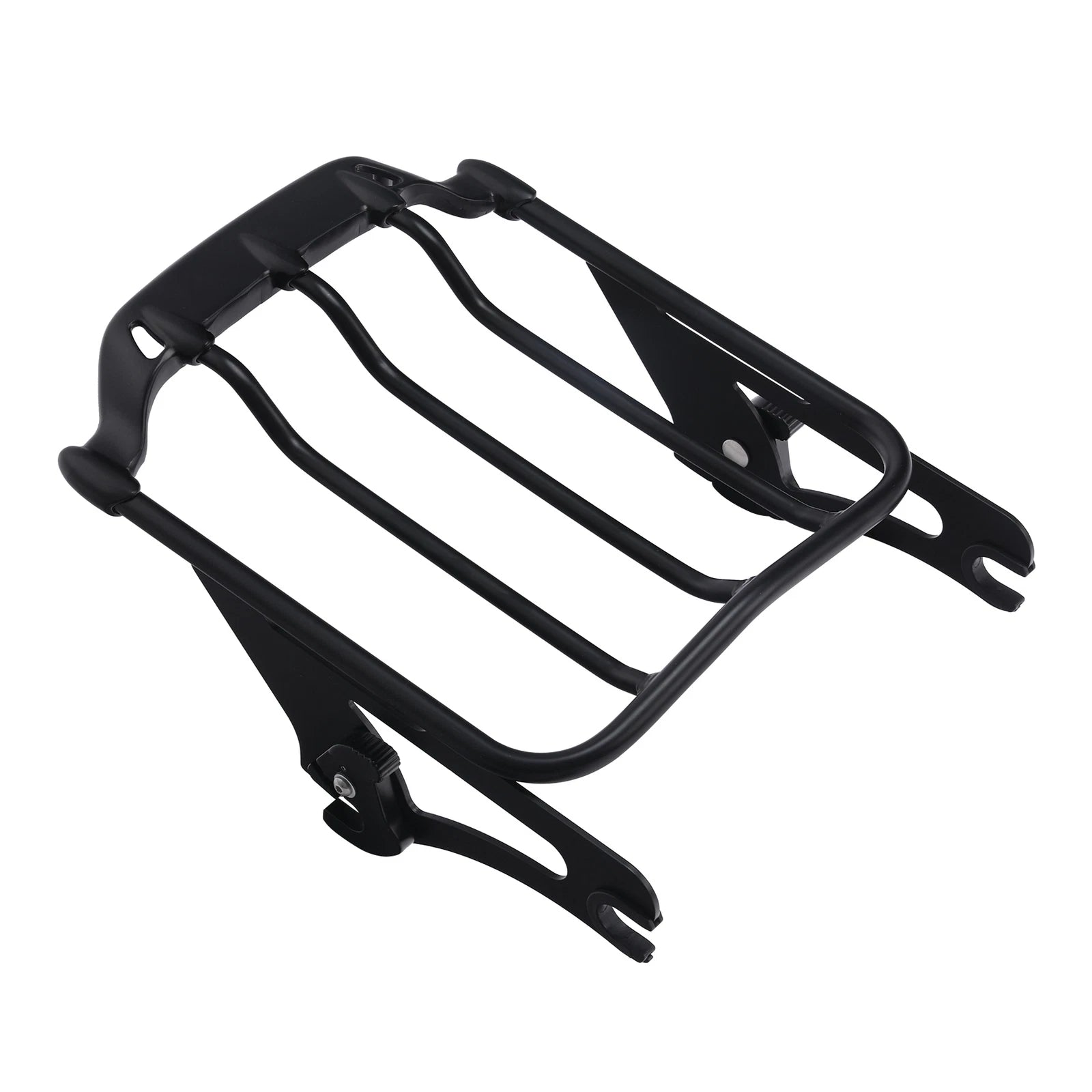 2X Black Detachable Luggage Rack for Harley Touring Electra Glide (2009–2025)