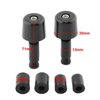 Handlebar Hand Grips for Universal Motorcycle (1in/25.4mm)