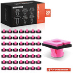 50x Nylon Garnish Moulding Clips with Sealer for Hyundai