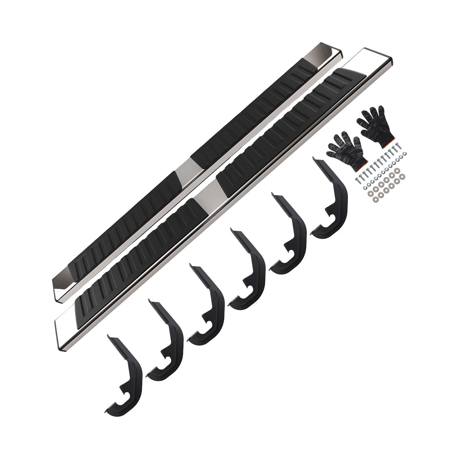 Running Boards Nerf Bars for Chevy Silverado GMC Sierra HD (2019–2026)