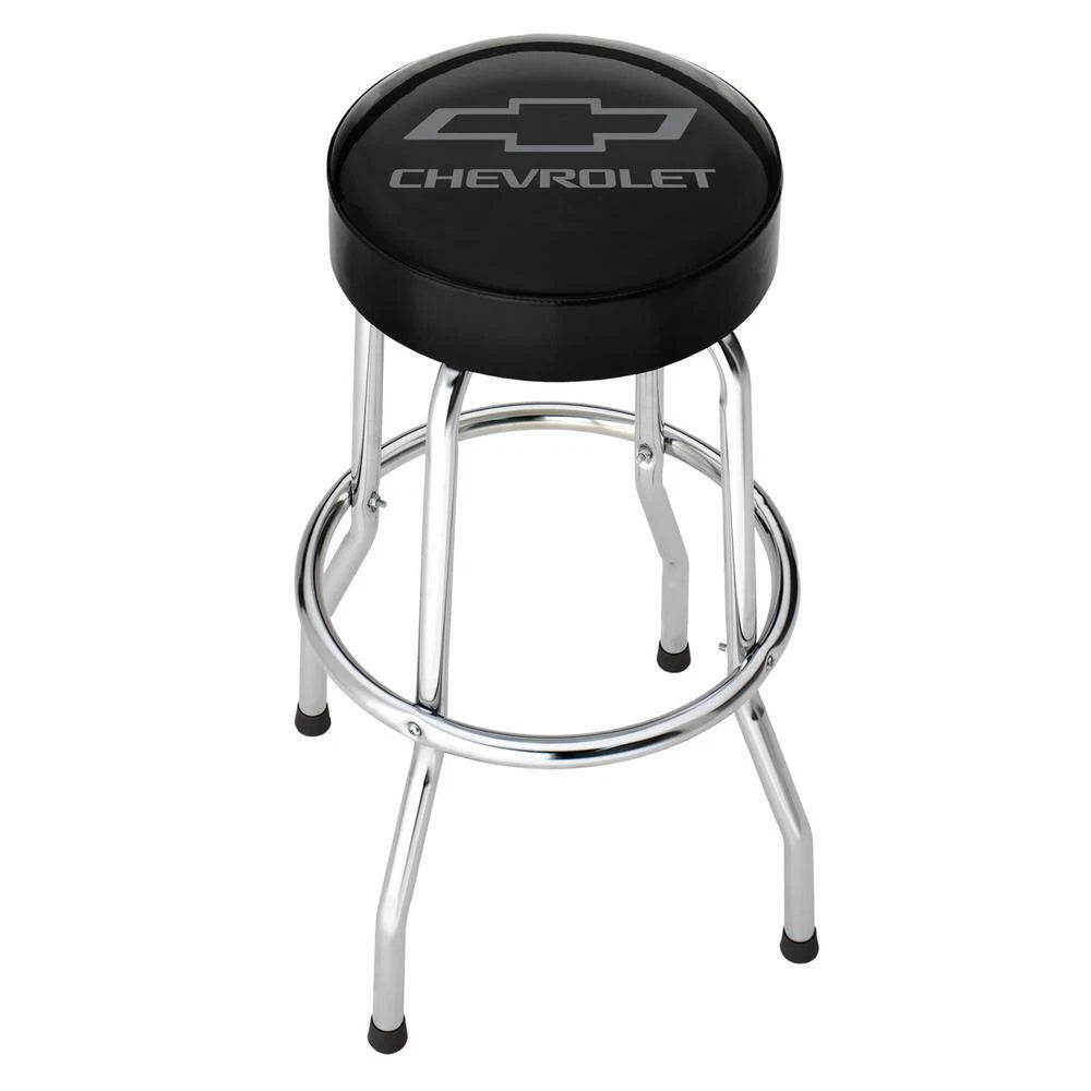 Chevy Bow Tie Bar Stool for Chevrolet (Gray)
