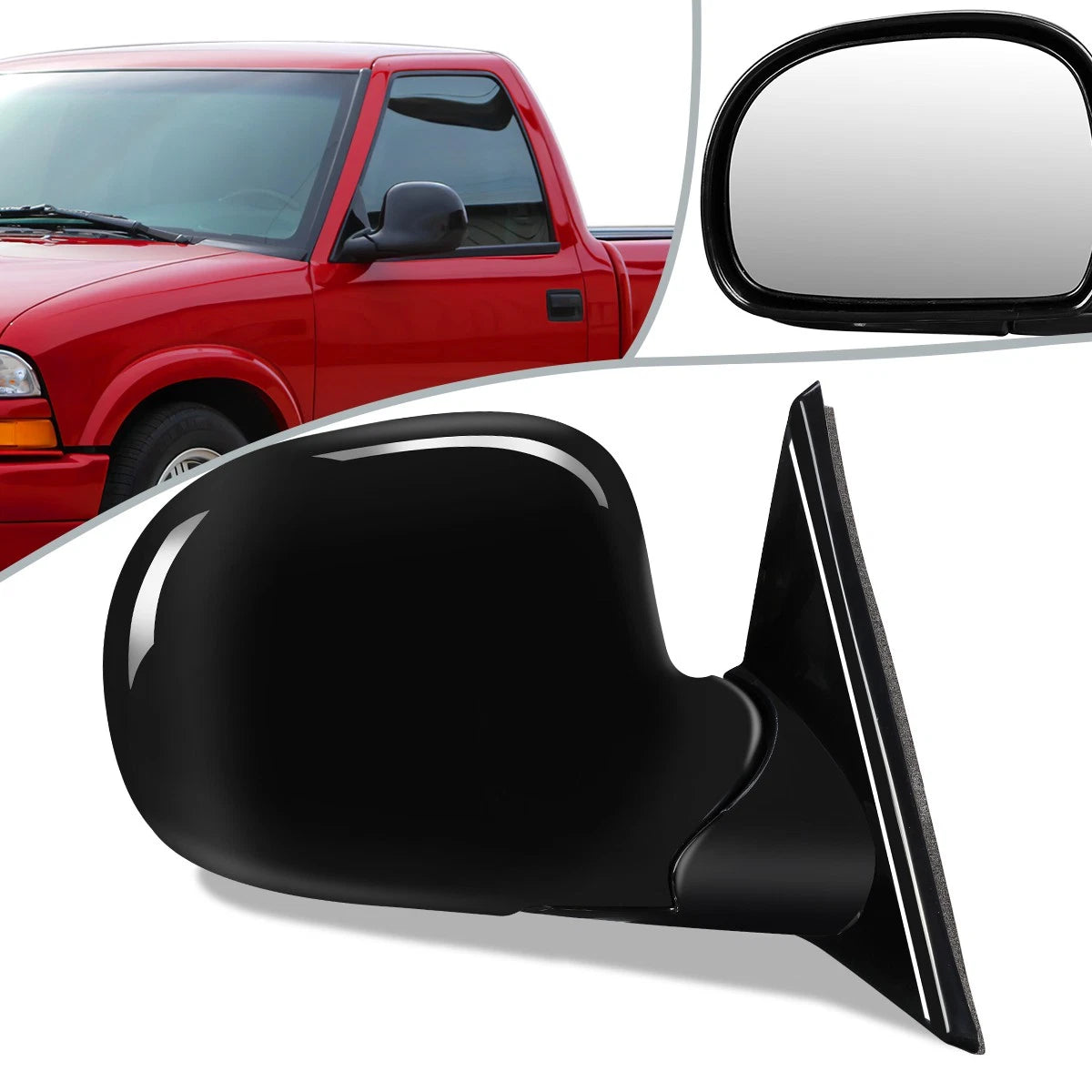 OE Style Powered Side View Door Mirror for Blazer Bravada (1988–1999) GM1321185