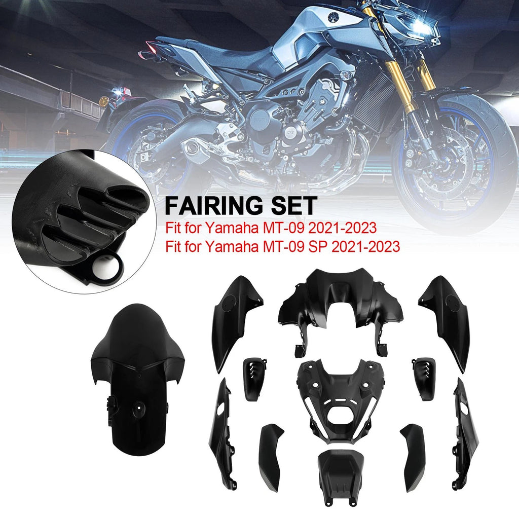Bodywork Fairing Injection for Yamaha MT-09 / MT-09 SP (2021–2023)