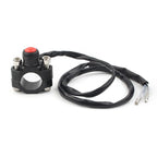 Rotating Bar Clamp Start Stop Kill Switch Button for Universal 7/8" Handlebar